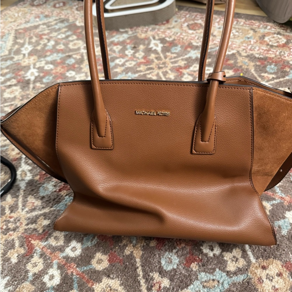 Michael Kors Tan Leather Tote